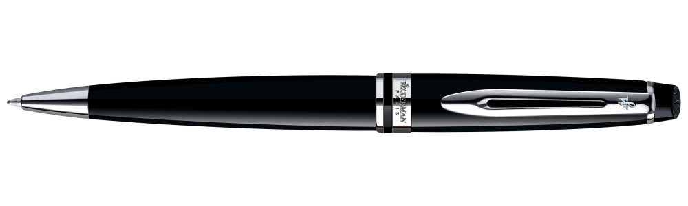 Шариковая ручка Waterman Expert Black Lacque CT, артикул S0951800. Фото 1