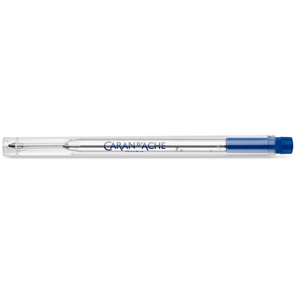 Стержень для шариковой ручки Caran d'Ache Goliath F (тонкий) синий, 8422.160 Стержень для шариковой ручки Caran d'Ache Goliath F (тонкий) синий, артикул 8422.160. Фото 1