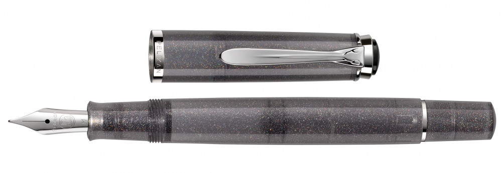Подарочный набор: перьевая ручка Pelikan Elegance Classic M205 Moonstone SE 2020 + чернила Edelstein Moonstone, артикул PL816922. Фото 3