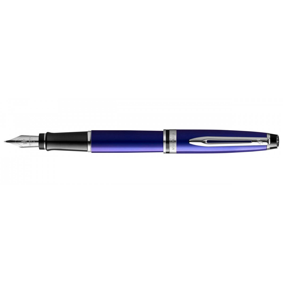Перьевая ручка Waterman Expert Blue Lacque CT, 2093456 Перьевая ручка Waterman Expert Blue Lacque CT, артикул 2093456. Фото 1
