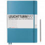 Записная книжка Leuchtturm Master Slim A4+ Nordic Blue твердая обложка 123 стр