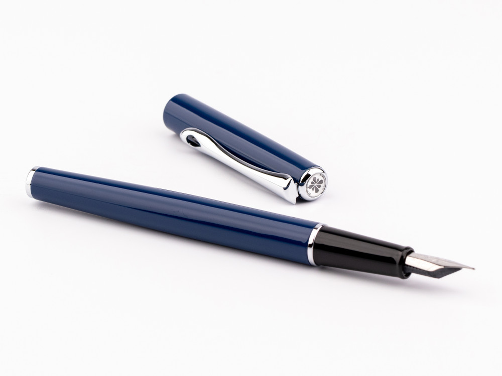 Перьевая ручка Diplomat Traveller Navy Blue, артикул D40707023. Фото 5