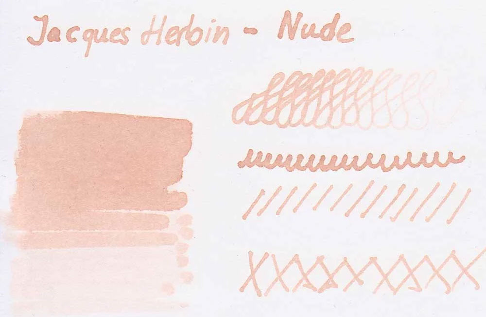 Флакон с чернилами J. Herbin Nude (нюдовый) 50 мл, артикул 13240JT. Фото 4