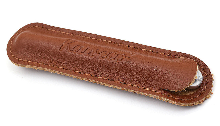 Кожаный чехол Eco Brandy для ручки Kaweco Liliput коричневый, артикул 10001670. Фото 2