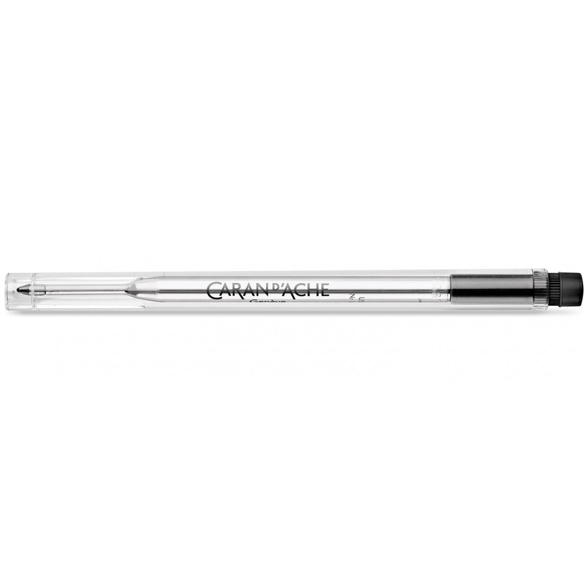 Стержень для шариковой ручки Caran d'Ache Goliath F (тонкий) черный, 8428.009 Стержень для шариковой ручки Caran d'Ache Goliath F (тонкий) черный, артикул 8428.009. Фото 1