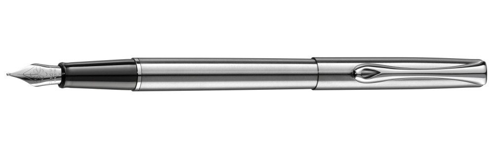 Перьевая ручка Diplomat Traveller Stainless Steel, артикул D10057495. Фото 1