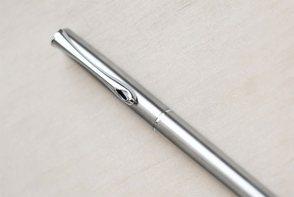 Перьевая ручка Diplomat Traveller Stainless Steel, артикул D10057495. Фото 2