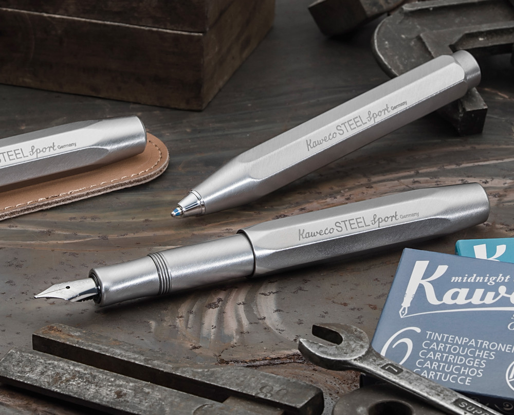 Шариковая ручка Kaweco Steel Sport, артикул 10001404. Фото 4