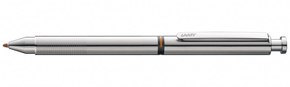 Мультисистемная ручка Lamy St Tri Pen Steel, артикул 4001271. Фото 1