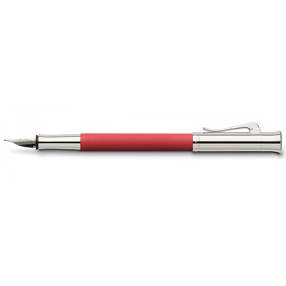 Перьевая ручка Graf von Faber-Castell Guilloche Coral, 146570 Перьевая ручка Graf von Faber-Castell Guilloche Coral, артикул 146570. Фото 1
