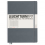 Записная книжка Leuchtturm Master Slim A4+ Anthracite твердая обложка 123 стр