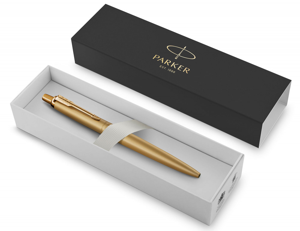 Шариковая ручка Parker Jotter XL Monochrome Gold, артикул 2122754. Фото 4