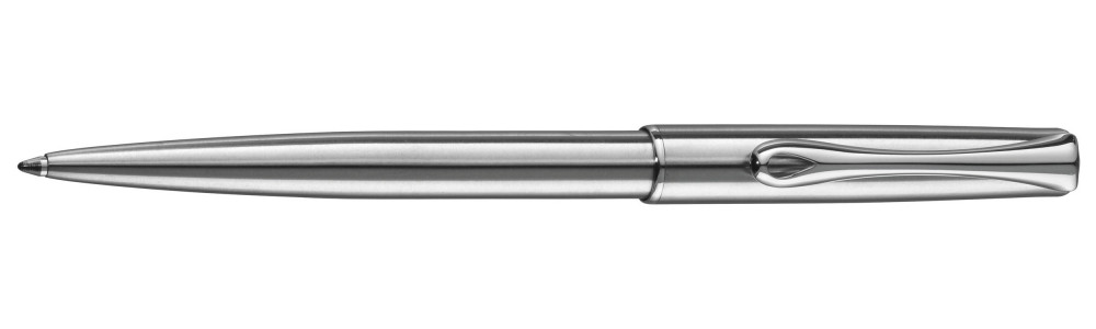 Шариковая ручка Diplomat Traveller Stainless Steel, артикул D10061083. Фото 1