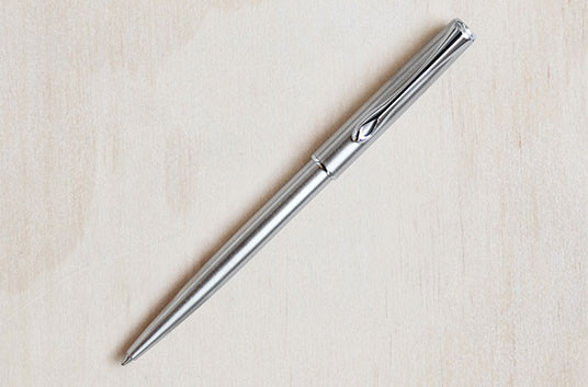 Шариковая ручка Diplomat Traveller Stainless Steel, артикул D10061083. Фото 2