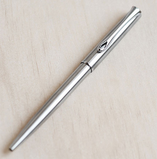 Шариковая ручка Diplomat Traveller Stainless Steel, артикул D10061083. Фото 4