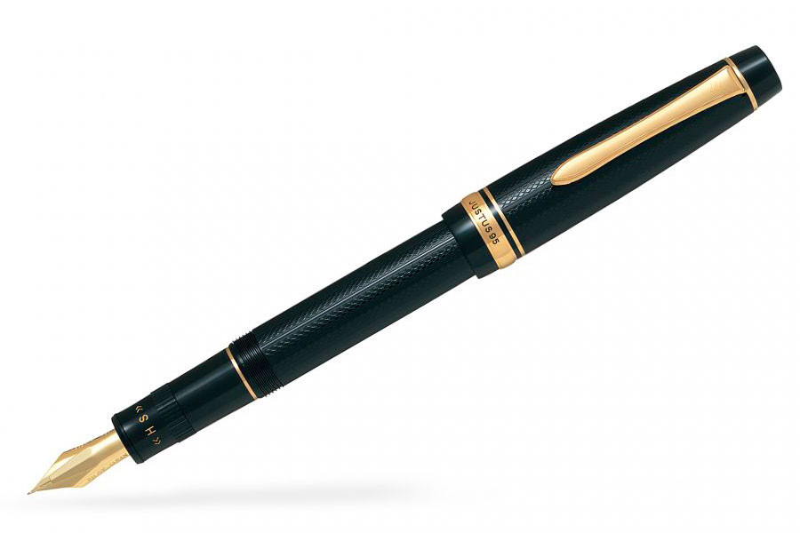 Перьевая ручка Pilot Justus 95 Black Gold, артикул FJ-3MR-NB-F-COF-NT. Фото 3