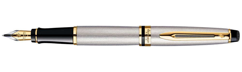 Перьевая ручка Waterman Expert Stainless Steel GT, артикул S0951940. Фото 1