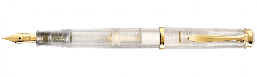 Подарочный набор: перьевая ручка Pelikan Elegance Classic M200 Golden Beryl SE 2021 + чернила Edelstein Golden Beryl, артикул PL819817. Фото 2
