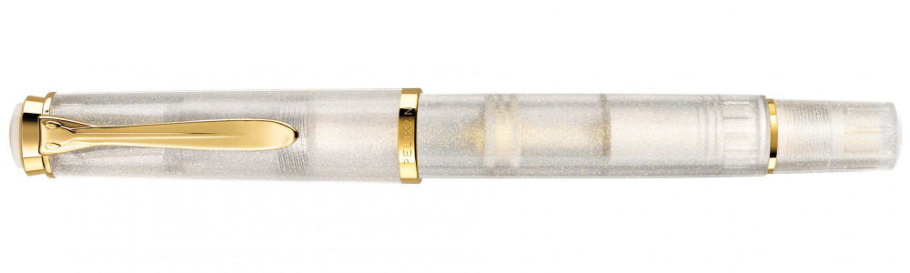 Подарочный набор: перьевая ручка Pelikan Elegance Classic M200 Golden Beryl SE 2021 + чернила Edelstein Golden Beryl, артикул PL819817. Фото 3