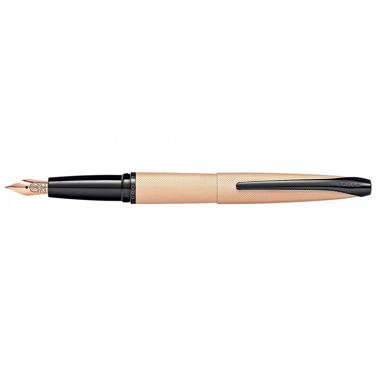 Перьевая ручка Cross ATX Brushed Rose Gold PVD, 886-42FF Перьевая ручка Cross ATX Brushed Rose Gold PVD, артикул 886-42FF. Фото 1
