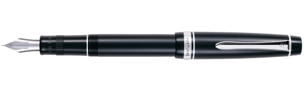 Перьевая ручка Pilot Justus 95 Black Rhodium, артикул FJ3MRR-NB-F-COF-NT. Фото 1