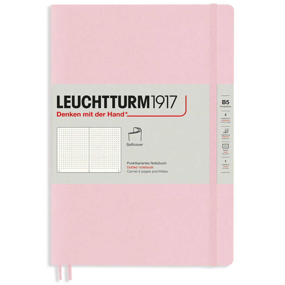 Записная книжка Leuchtturm Composition B5 Powder мягкая обложка 123 стр, артикул 363925. Фото 1