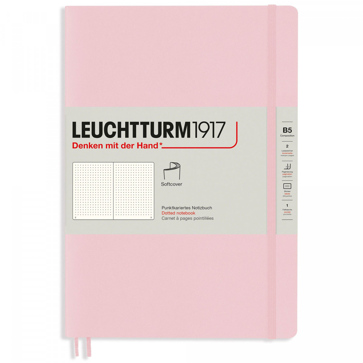 Записная книжка Leuchtturm Composition B5 Powder мягкая обложка 123 стр, 363925 Записная книжка Leuchtturm Composition B5 Powder мягкая обложка 123 стр, артикул 363925. Фото 1
