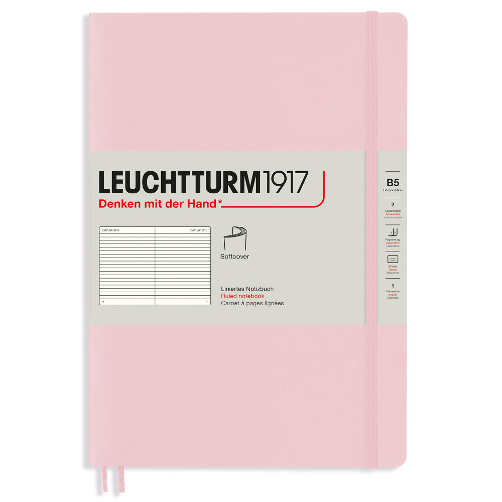 Записная книжка Leuchtturm Composition B5 Powder мягкая обложка 123 стр, артикул 363925. Фото 8