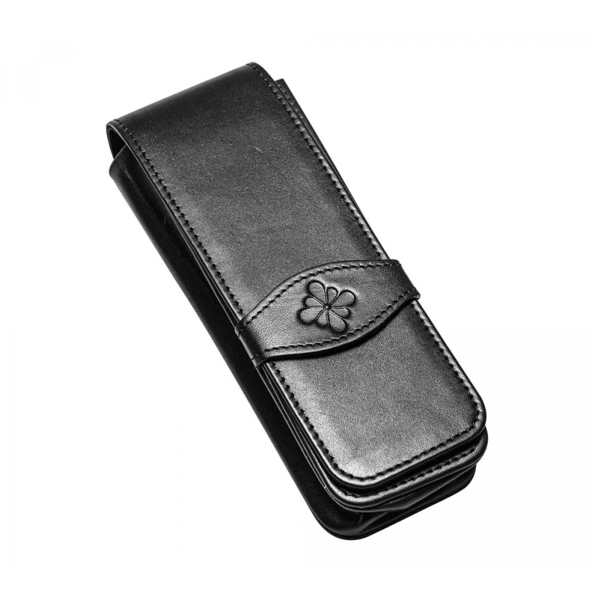 Кожаный чехол для трех ручек Diplomat черный, артикул D90129875. Фото 1