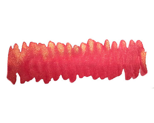 Флакон с чернилами Diamine Shimmer Red Lustre 50 мл, артикул DFShRL. Фото 2