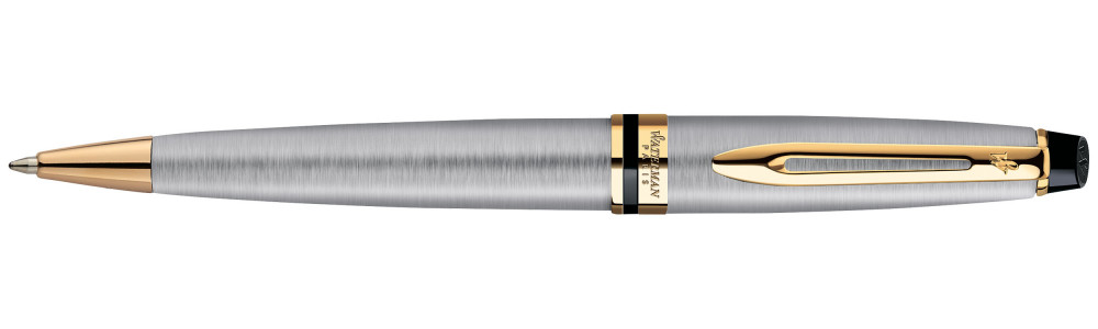 Шариковая ручка Waterman Expert Stainless Steel GT, артикул S0952000. Фото 1