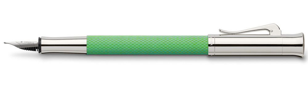 Перьевая ручка Graf von Faber-Castell Guilloche Viper Green, артикул 145271. Фото 1
