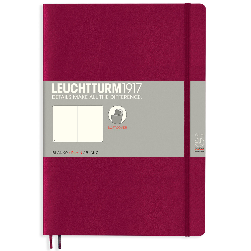 Записная книжка Leuchtturm Composition B5 Port Red мягкая обложка 123 стр, артикул 359673. Фото 7