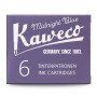 Картриджи с чернилами (6 шт) для перьевой ручки Kaweco Midnight Blue