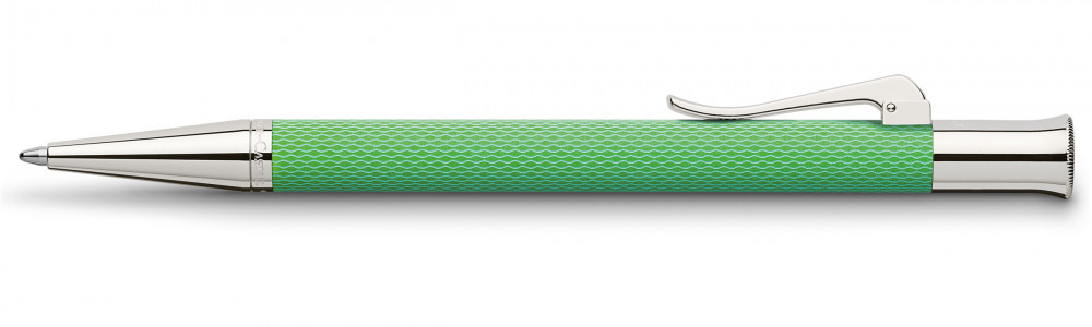 Шариковая ручка Graf von Faber-Castell Guilloche Viper Green, артикул 145264. Фото 1