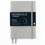 Записная книжка Leuchtturm Monocle B6+ Light Grey мягкая обложка из льна 117 стр