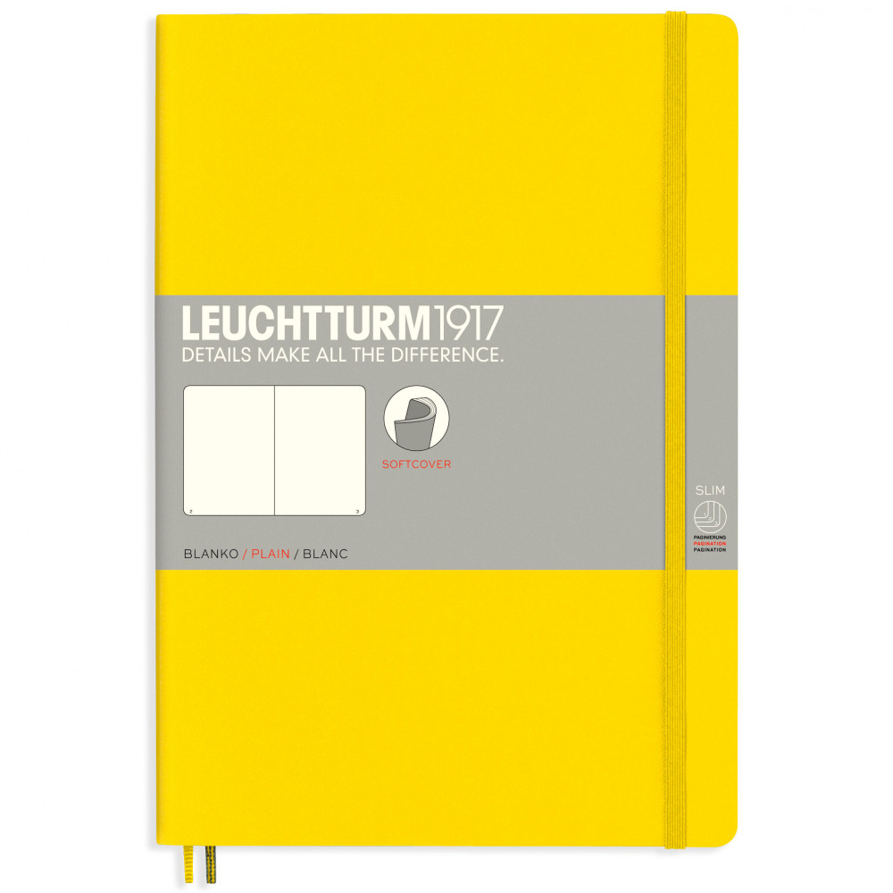 Записная книжка Leuchtturm Composition B5 Lemon мягкая обложка 123 стр, артикул 355289. Фото 7
