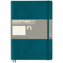 Записная книжка Leuchtturm Composition B5 Pacific Green мягкая обложка 123 стр