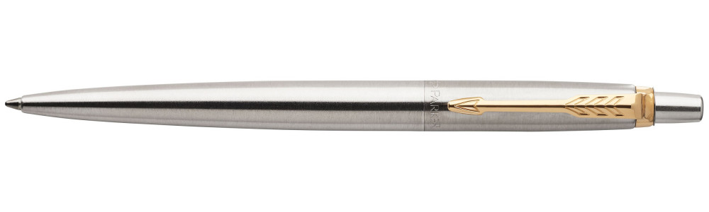 Шариковая ручка Parker Jotter Stainless Steel GT, артикул 1953182. Фото 1