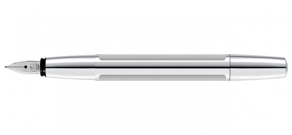 Перьевая ручка Pelikan Elegance Pura P40 Silver, артикул 952028. Фото 4