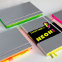 Записная книжка Leuchtturm Limited Editon Neon! A5 Silver/Orange (в точку)