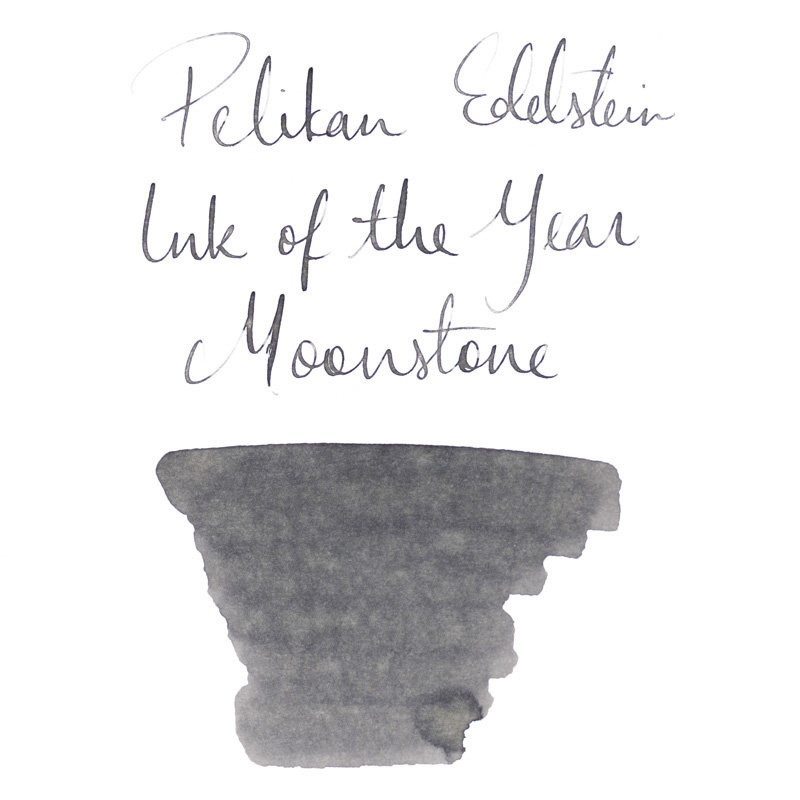 Флакон с чернилами Pelikan Edelstein Moonstone для перьевой ручки 50 мл серый, артикул 300827. Фото 2