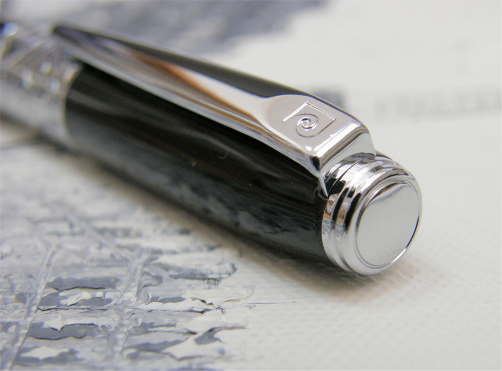 Шариковая ручка Pierre Cardin Baron черный лак хром, артикул PC2200BP. Фото 7