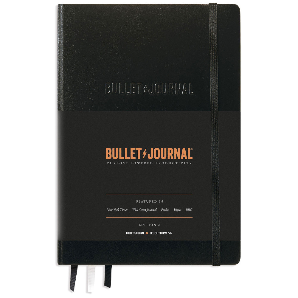 Блокнот Leuchtturm Bullet Journal Edition 2 Black, артикул 363572. Фото 1