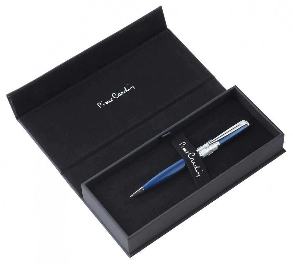 Шариковая ручка Pierre Cardin Baron темно-синий лак, артикул PC2214BP. Фото 4
