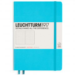 Записная книжка Leuchtturm Medium A5 Ice Blue твердая обложка 251 стр