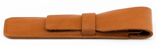 Кожаный чехол для одной ручки Handmade оранжевый Кожаный чехол для одной ручки Handmade оранжевый