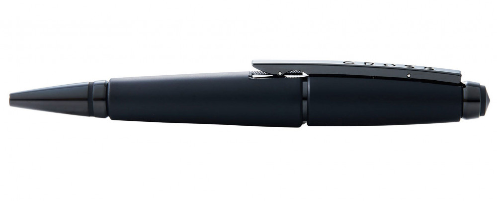 Ручка-роллер без колпачка Cross Edge Matte Black Lacquer, артикул AT0555-11. Фото 4