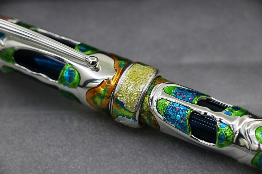 Перьевая ручка Visconti Casa Batllo Silver Limited Edition, артикул KP50-01-FPF. Фото 8
