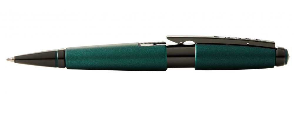 Ручка-роллер без колпачка Cross Edge Matte Green Lacquer, артикул AT0555-13. Фото 2